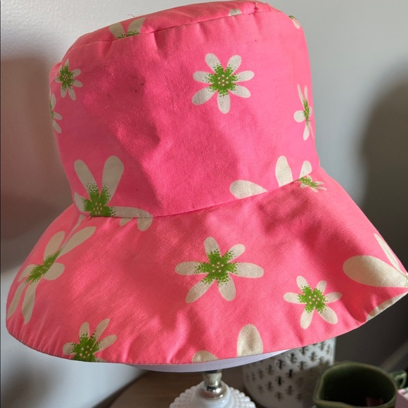 Vintage 1960s-1970s Floral Neiman Marcus floppy bucket hat RARE!!